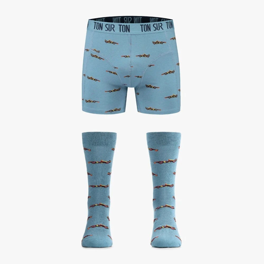 The Driver - Organic Cotton Boxer Briefs and Socks