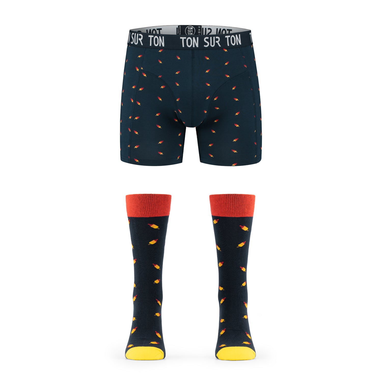 Spaceman - Organic Cotton Boxer Brief and Socks