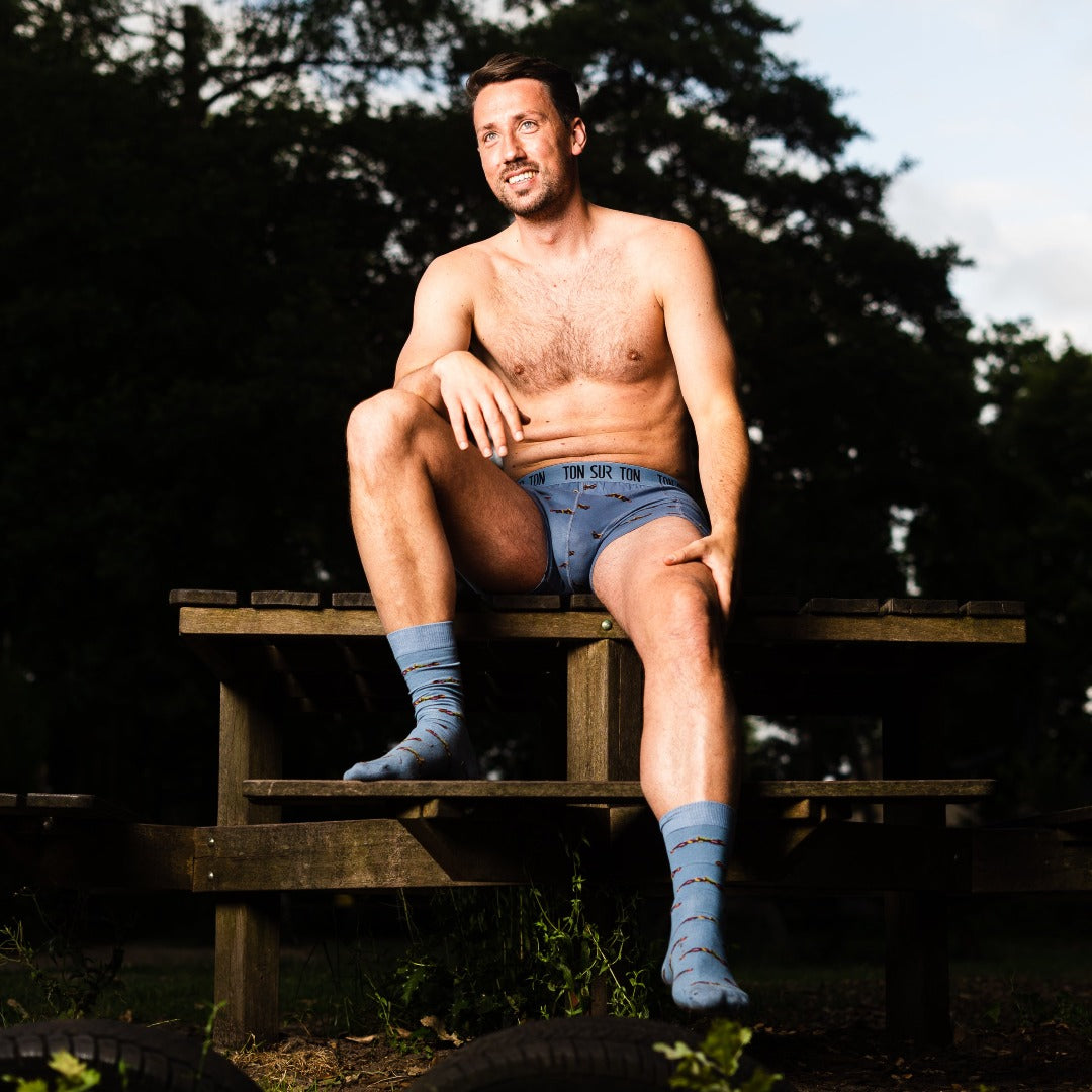 The Driver - Organic Cotton Boxer Briefs and Socks