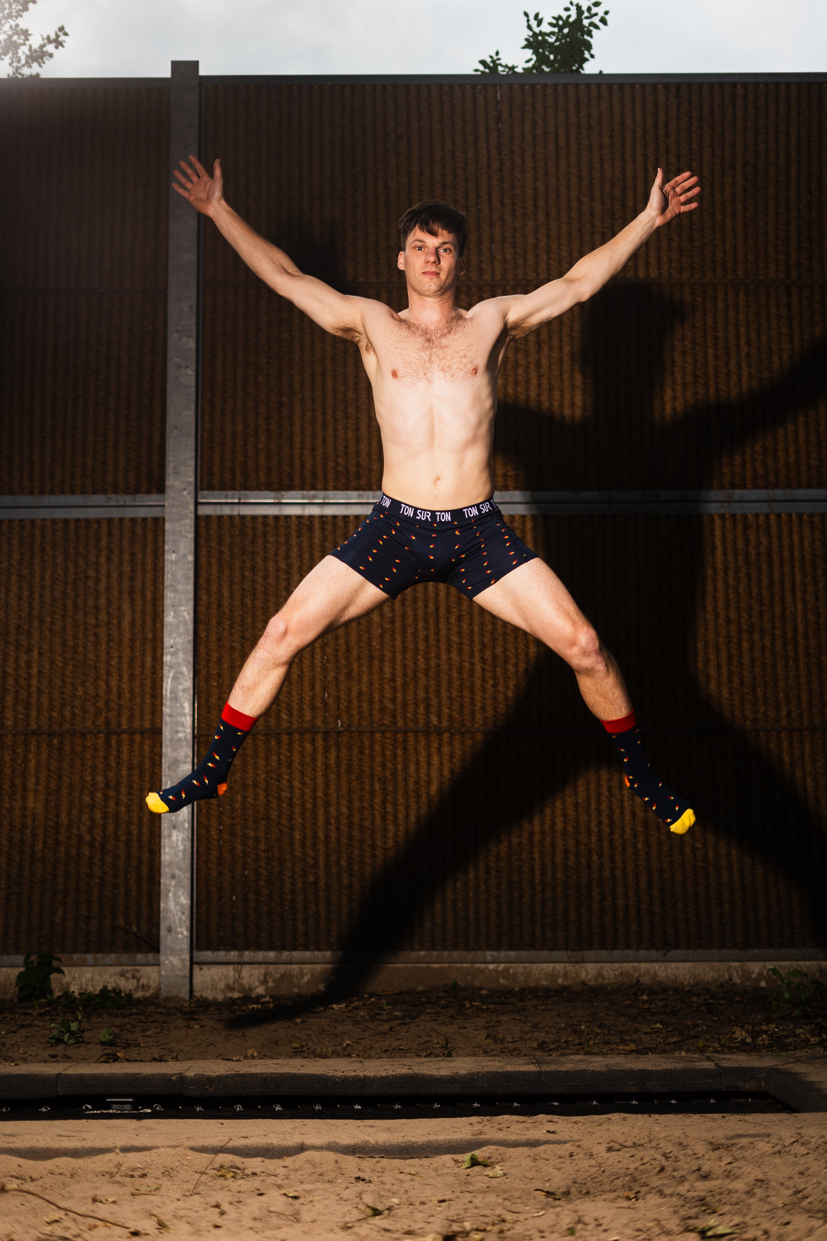 Spaceman - Organic Cotton Boxer Brief and Socks