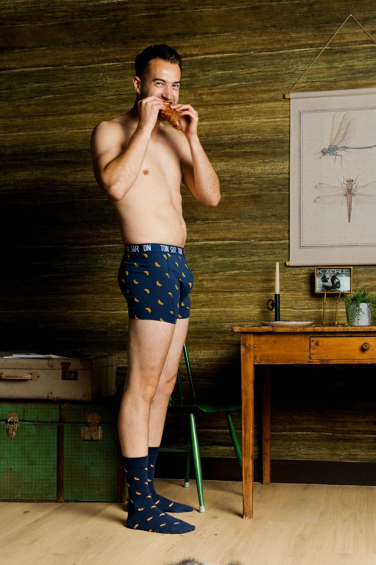 Viennoiserie - Organic Cotton Boxer Briefs and Socks